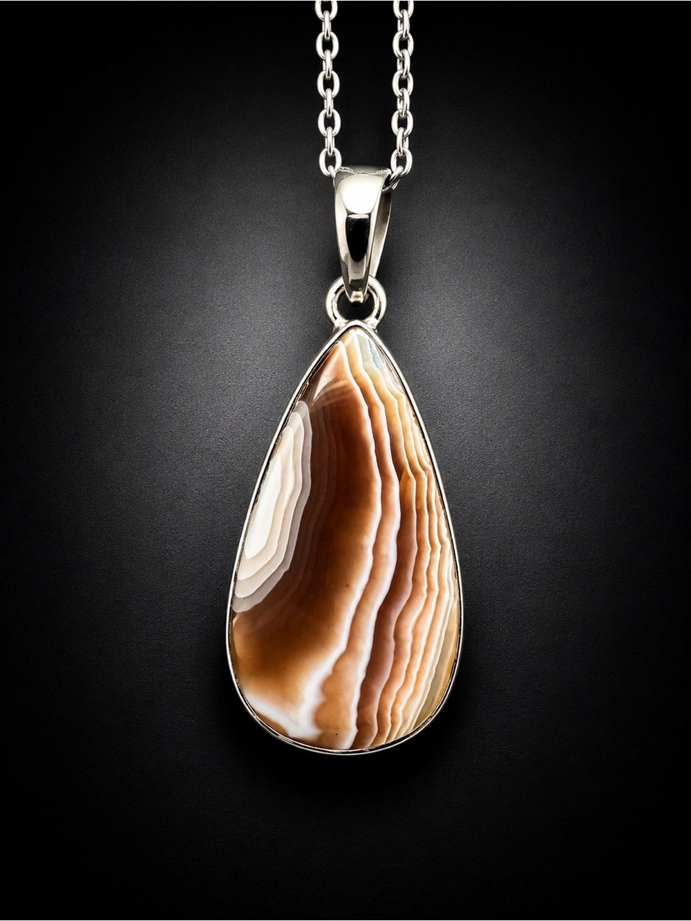 Botswana Agate 925 Silver